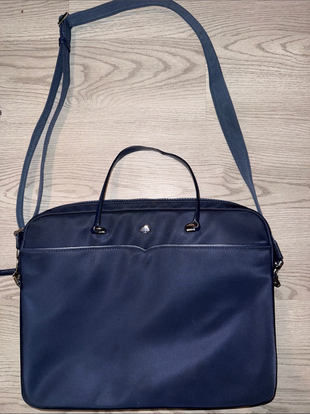 kate spade navy laptop crossbody briefcase